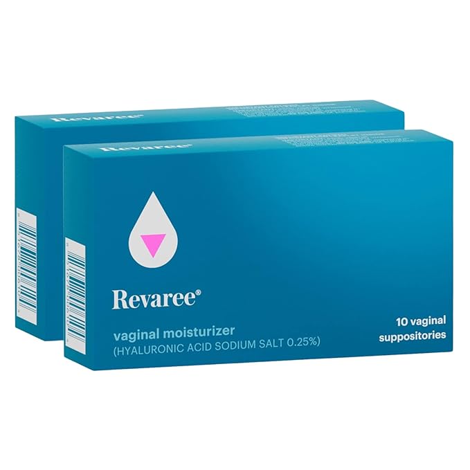 Revaree by Bonafide. Vaginal Moisturizer with 5mg Hyaluronic Acid. — 2-Month Supply (20 Inserts)