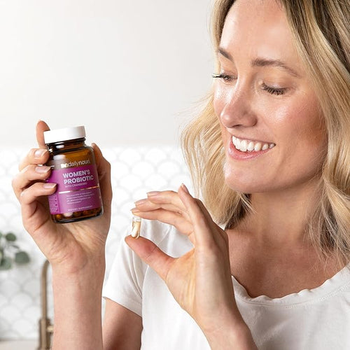 WellBox Women’s Probiotics collection featuring premium blends to support gut balance, vaginal health, and immunity. Designed for mindful living, self-care at home, and daily wellness essentials.