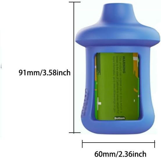 Generic 1pc,Yocan Green Personal Smoke Purifier disposable air filter Remove Secondhand Smoke And Odor 4 Stage HEPA Activated Coconut Carbon Filter To Eliminate Smoke And Smell (Blue)