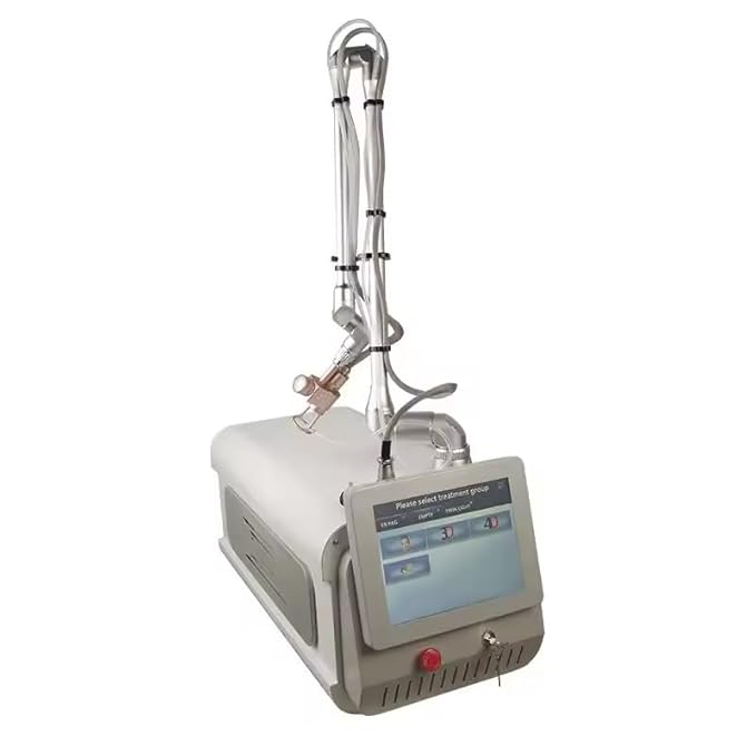Professional Fractional Skin Resurfacing System - 40W Medical Grade w/ 360° Tightening Heads & 7-Axis Arm for Scar Treatment & Rejuvenation (110V)