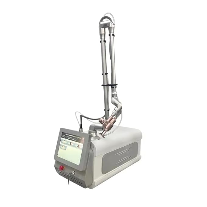 Professional Fractional Skin Resurfacing System - 40W Medical Grade w/ 360° Tightening Heads & 7-Axis Arm for Scar Treatment & Rejuvenation (110V)