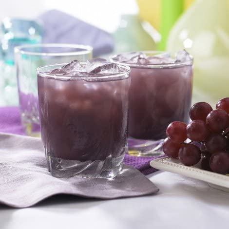 Nutmeg State Nutrition - High Protein Diet Fruit Drink - 15g Protein - Low Calorie - Low Carb - Low Sugar - Fat Free, 7 Servings Per Box (Grape)