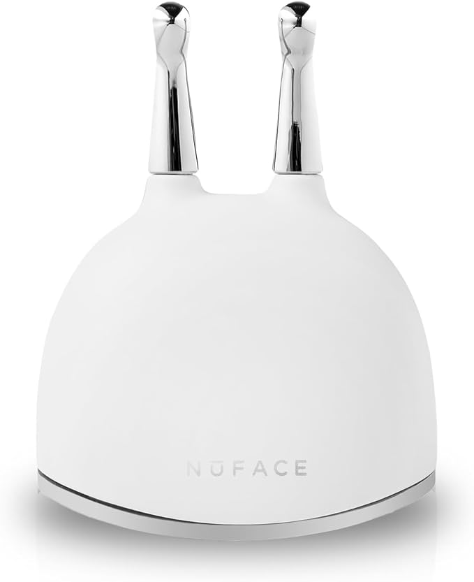 NuFACE TRINITY+ Effective Lip & Eye Attachment for Microcurrent Facial Device - FDA Cleared At Home Eye Lift & Smile Lines Treatment to Tighten & Tone Hard-to-Reach Areas Around Mouth and Eyes
