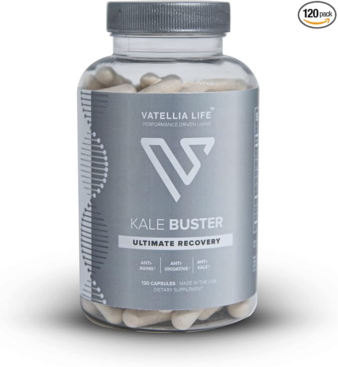 New from Kale Buster | Ultimate Joint Support | Increased Energy | Decreased Brain Fog | Loaded with Vitamin K2 | Better Than Kale | Dave Asprey’s Favorite |120 Capsules (60Day Supply)