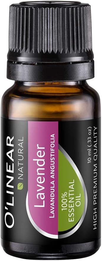 10ml Pure Lavender Essential Oil, Natural Aromatherapy Oil for Diffusers for Home, Bedtime Scent for Relaxation, Relax Drops for Candle & Soap Making, Dream Calm Nap Time Oil Essential 0.33 Fl Oz