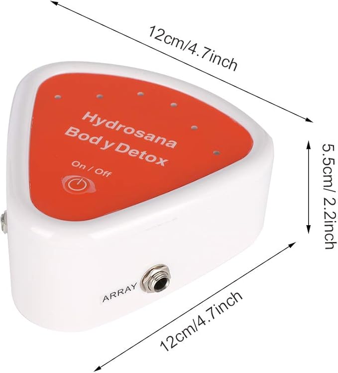 YUYTE Portable Ionic Foot Bath SPA - Detox Foot Soaker Massager for Improves Circulation, Soothe Tired Muscles