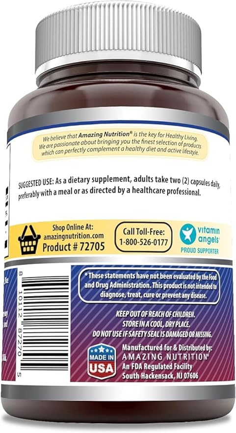 Amazing Formulas Chondroitin Sulfate 1200 mg Per Serving Supplement | Capsules | Non-GMO | Gluten Free | Made in USA (120 Count, 3 Pack)