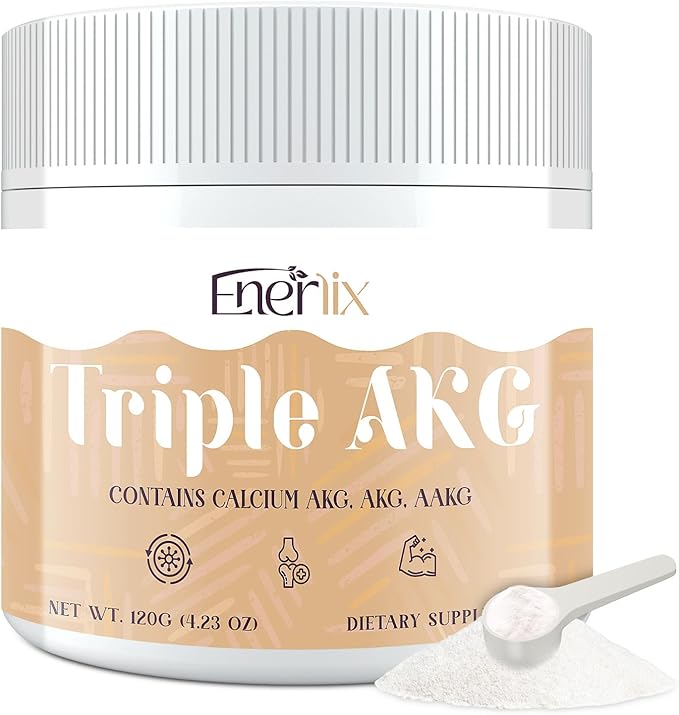 11-in-1 AKG Supplement – Calcium AKG, AAKG, OKG, GKG – Supports Mitochondria, Cellular Energy, Longevity & Age Defense – High Absorption – 30 Servings