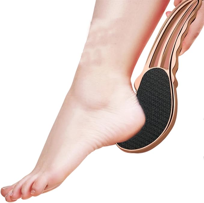 Hard Skin Remover Nano-Glass Foot File, Easily Remove Hard Skin and Dead Skin Foot Scrubber,Wet and Dry Feet Callus Remover for Feet,Nano-Glass Veinsgrain Foot File，Professional Foot Care Tools
