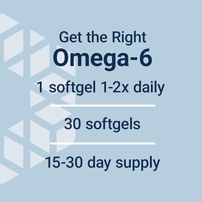 Life Extension Mega GLA Sesame Lignans, Omega-6 Fatty acids to Promote a Healthy inflammatory Response, Gluten Free, Non-GMO, 30 softgels