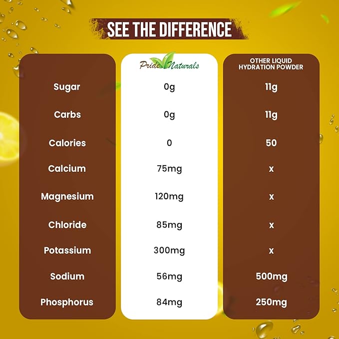 Electrolyte Powder - Refreshing Workout Recovery Electrolytes, Sugar Free, Gluten Free & Vegan, Pure Keto & Paleo Hydration Beverage, Immune Boosting Vitamins (198 Grams, Lemon Lime)