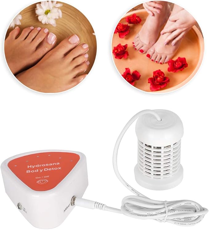 YUYTE Portable Ionic Foot Bath SPA - Detox Foot Soaker Massager for Improves Circulation, Soothe Tired Muscles