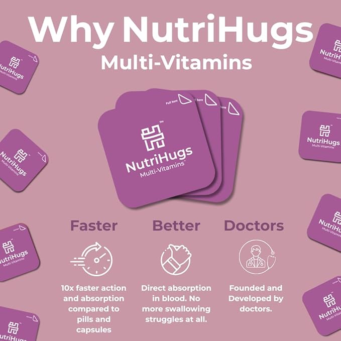 NutriHugs Multivitamins Oral Thin Film Strips