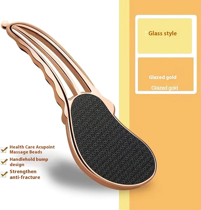 Hard Skin Remover Nano-Glass Foot File, Easily Remove Hard Skin and Dead Skin Foot Scrubber,Wet and Dry Feet Callus Remover for Feet,Nano-Glass Veinsgrain Foot File，Professional Foot Care Tools