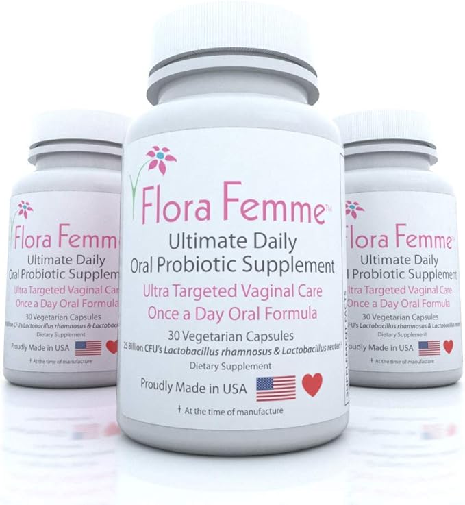 Ultimate Daily Oral Probiotic Supplement - Support Urinary Tract & Vaginal Health - Eliminate Vaginal Odor, Balance pH, & Restore Proper Gut & Vaginal Flora - Ultra Potent Women's Blend