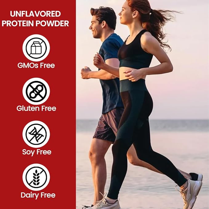 Sports Collagen Electrolytes Powder, 12.42 oz - Grass Fed Bovine & Wild Fish Hydrolyzed Type I, II, III Multi Collagen Peptides for Electrolyte Drinks, Unflavored Protein Powder with BCAA, Magnesium