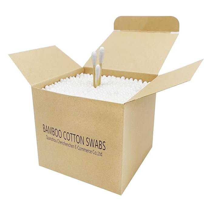 Bamboo Cotton Swabs, Wooden Cotton Swabs 1125pcs