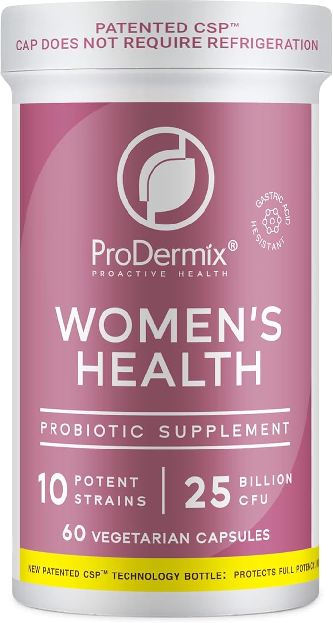 Probiotics for Women, Vaginal Probiotic, Promotes PH Balance, UT Health, 25 Billion CFU, Once Daily Womens Supplement, Kosher, (60 Capsules)