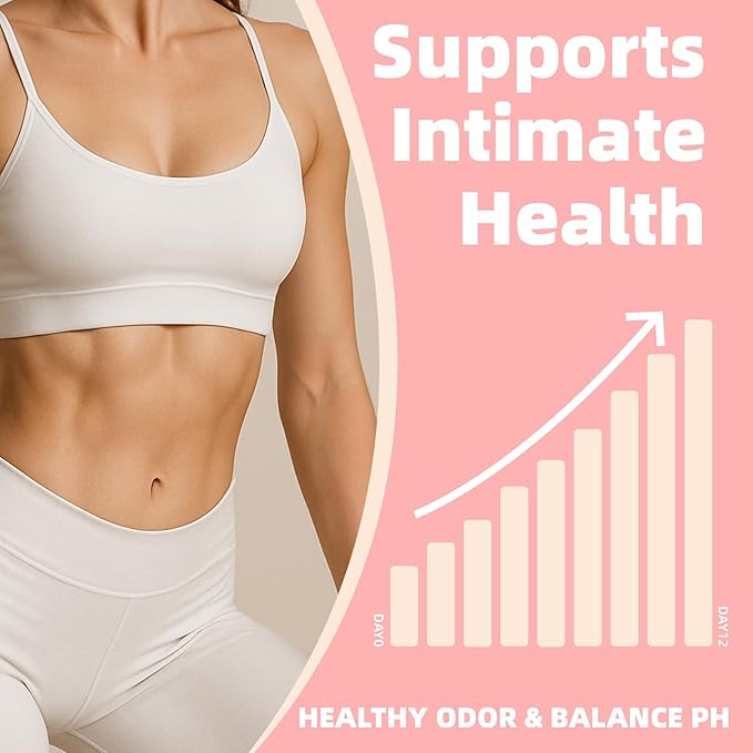 Premium Feminine Balance Gummies for Women - Hawaiian Pineapple Gummies for Women ph, Support Probiotic - Immune Health - Gluten-Free with Vegetarian Friendly - Vitamin C - 60 Count