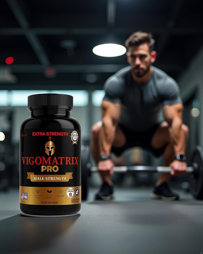 Vigomatrix Pro Extra Strength Male Supplement, 60 Capsules, Vegan, Gluten Free, Non-GMO (2)