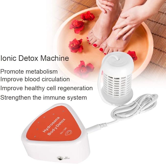 YUYTE Portable Ionic Foot Bath SPA - Detox Foot Soaker Massager for Improves Circulation, Soothe Tired Muscles