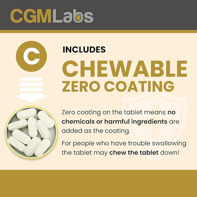 Once A Day Albumin Complex - Whey Protein, Royal Jelly, Essential Amino Acids - 200 Chewable Tablets