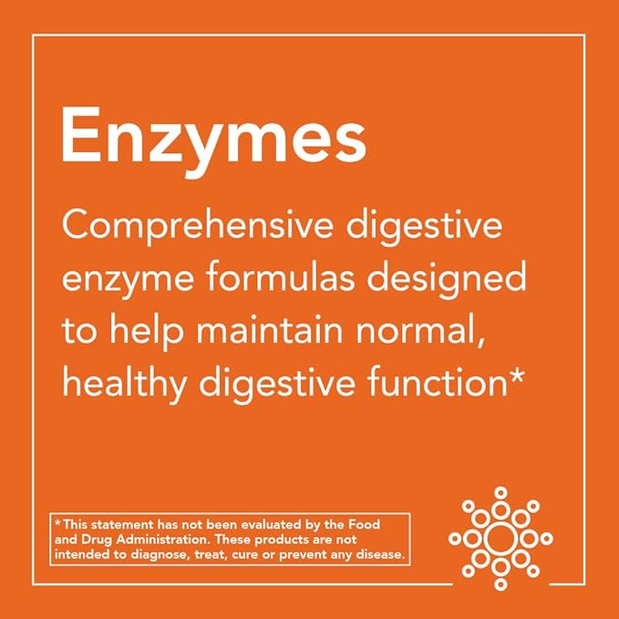 NOW Foods, Super Enzymes, Formulated with Bromelain, Ox Bile, Pancreatin and Papain, Super Enzymes, 270 Capsules
