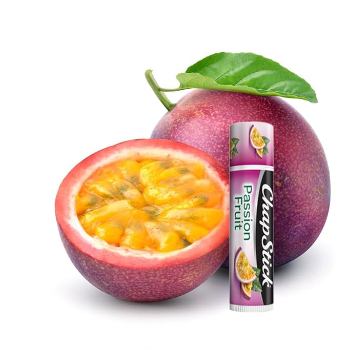 ChapStick Lip Moisturizer, Passionfruit, 12-Pack Limited Edition Bulk Lip Balm, Sweet & Aromatic, 0.15 Oz Ea