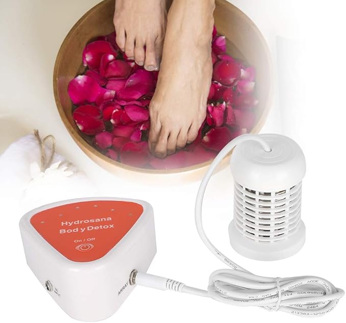 YUYTE Portable Ionic Foot Bath SPA - Detox Foot Soaker Massager for Improves Circulation, Soothe Tired Muscles