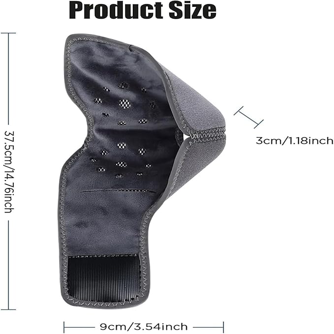Soleva Foot Massager, Heated Foot Massager Relieves Pain and Promotes Blood Circulation, Graphene Therapy Hot Compress, Intelligent Temperature Control Ankle Protection