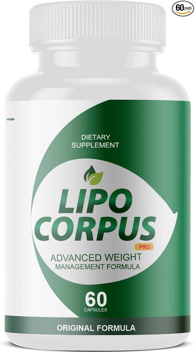 Lipo Corpus Pro Body Management Supplement, 60 Capsules, Vitamins and Minerals (1)
