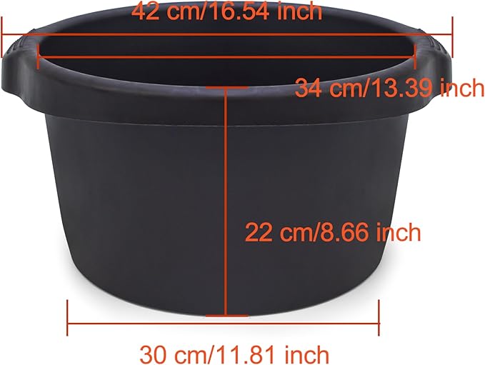 Elitzia Foot Care Products Thickened Portable ABS Foot Bath Bucket Home Use Pedicure Spa Or Massage Salon Use ET26874