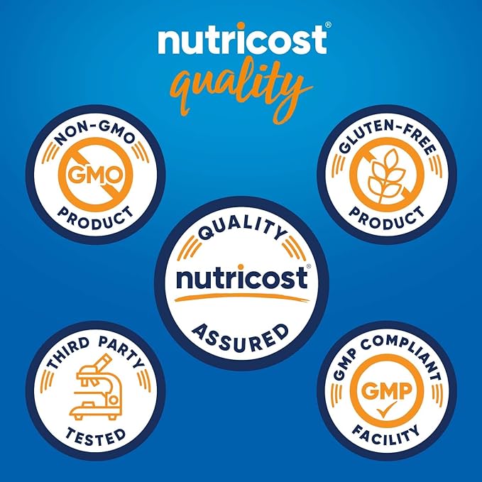 Nutricost Krill Oil 1000mg; 60 Liquid Softgels (2 Bottles) - Omega-3 EPA-DHA