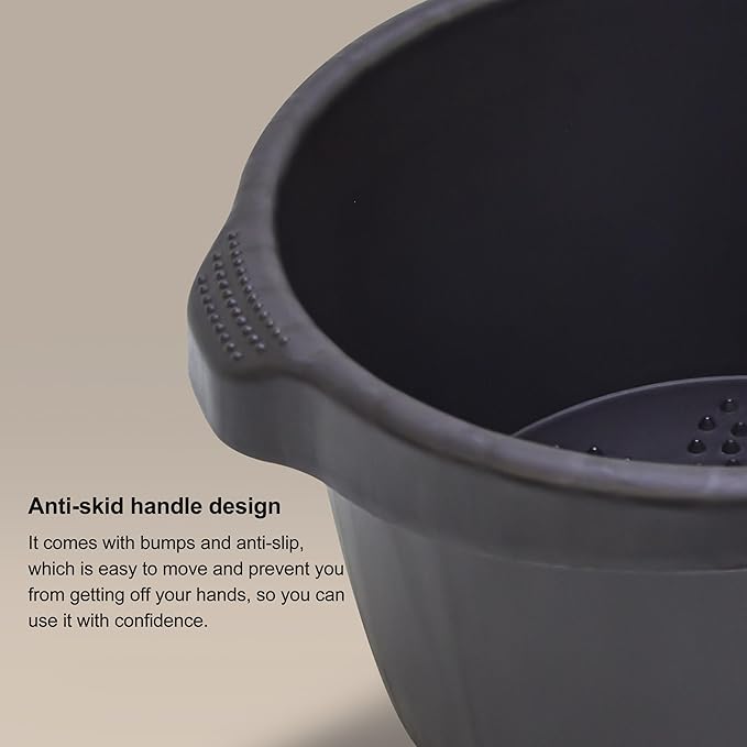 Elitzia Foot Care Products Thickened Portable ABS Foot Bath Bucket Home Use Pedicure Spa Or Massage Salon Use ET26874