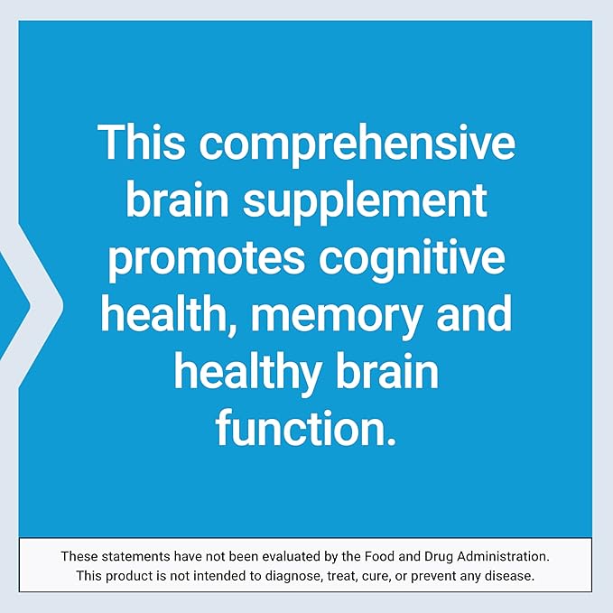 Life Extension Cognitex® Elite Pregnenolone, sage, Blueberry, ashwagandha, phosphatidylserine, Advanced Formula, Attention, Focus, Memory, Gluten-Free, Non-GMO, Vegetarian, 60 Tablets