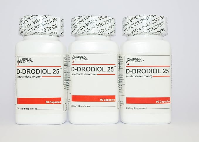 D-Drodiol 25 - Mass, Strength, & Power - 3 Month Supply