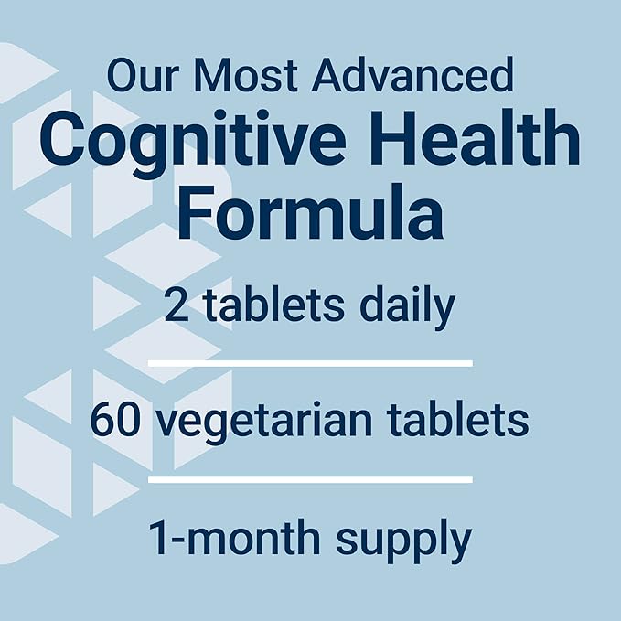Life Extension Cognitex® Elite Pregnenolone, sage, Blueberry, ashwagandha, phosphatidylserine, Advanced Formula, Attention, Focus, Memory, Gluten-Free, Non-GMO, Vegetarian, 60 Tablets