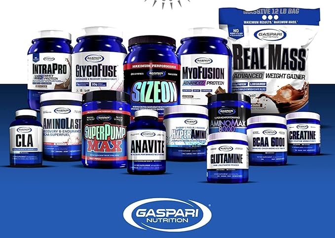 Gaspari Nutrition SuperPump MAX, The Ultimate Pre Workout Powder, Sustained Energy Preworkout, Nitric Oxide Booster, Muscle Growth, Recovery & Replenishes Electrolytes (40 Servings, Fruit Punch)