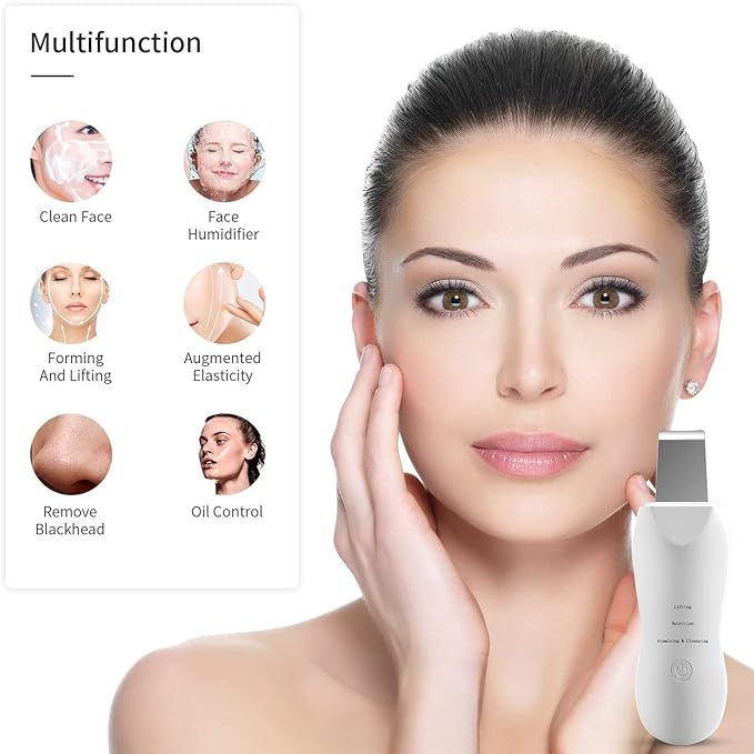 Face Lifting Machine for Blackhead Extractor Facial Deep Cleaning and Moisturizing Spray Tool（Spray with Upgrades）
