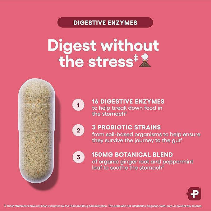 Physician's CHOICE 60 Billion Probiotic 30ct + Bloat & Gas Probiotic 30ct + Digestive Enzymes 60ct - Gut Guardian Bundle