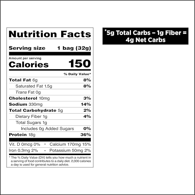 Quest Nutrition Nacho Cheese Tortilla Style Protein Chips, 18g Protein, 4g Net Carb, Low Carb, Gluten Free, 1.1 oz (Pack of 12)