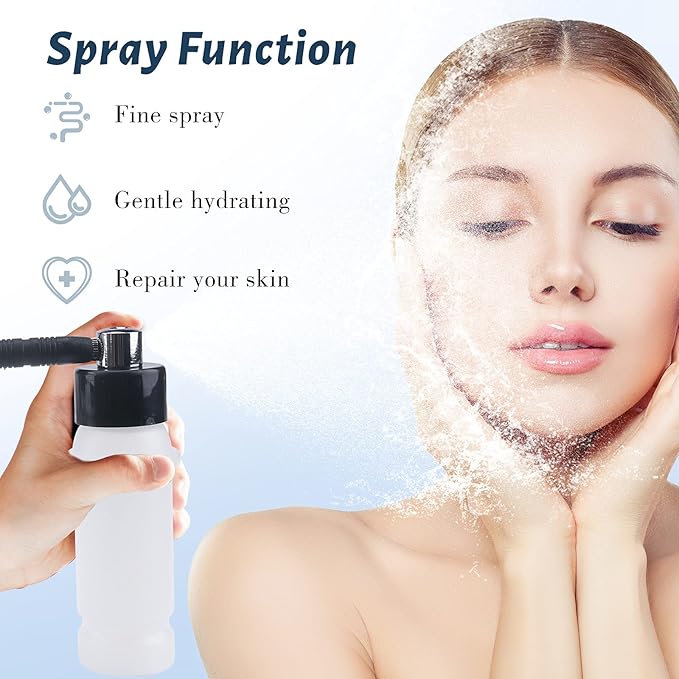 3 in 1 Diamond Microdermabrasion Machine, Yofuly 65-68cmHg Suction Power Professional Dermabrasion Equipment for Facial Skin Care