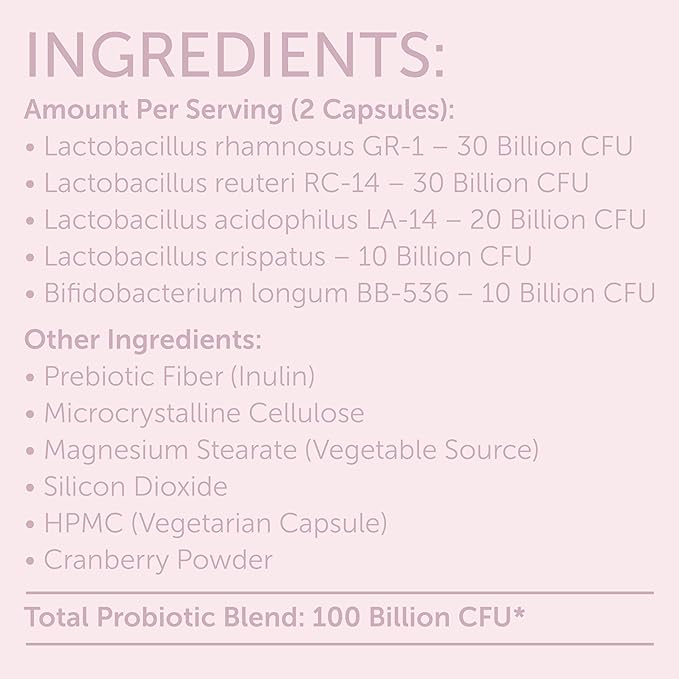 Bacterial Vaginosis Treatment | BV Treatment for Women | Natural Homeopathic Supplement for Odor, Itching, Discharge, BV, and Vaginal Microbiota Imbalance | 60 Capsules