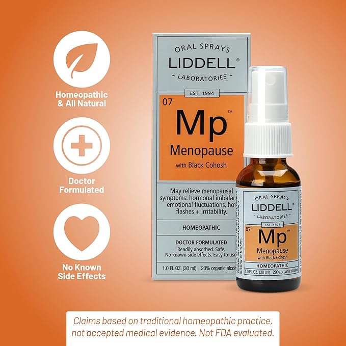Liddell Homeopathic Menopause Spray, 1 Ounce