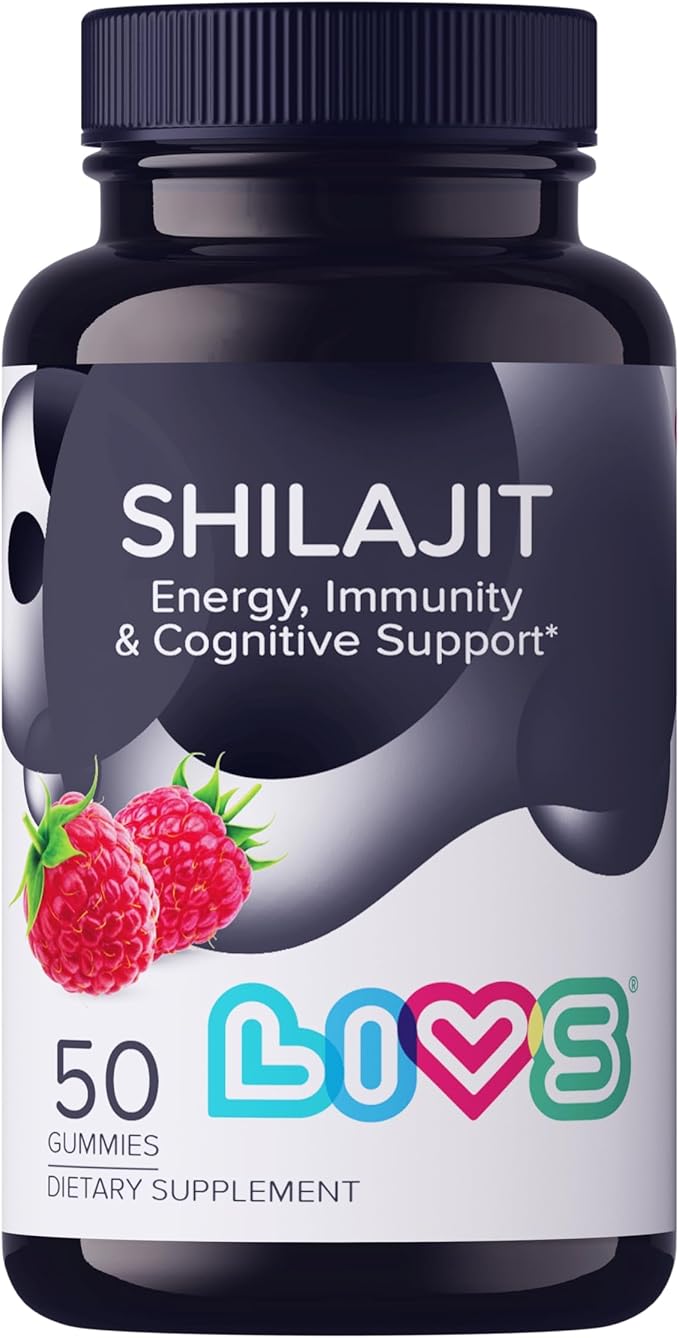 Shilajit Gummies - 10,000mg Pure Himalayan Shilajit with Fulvic Acid & Trace Minerals | Max Strength for Enhanced Energy, Focus & Immune Support | Men & Women's Wellness Supplement - 50 Ct