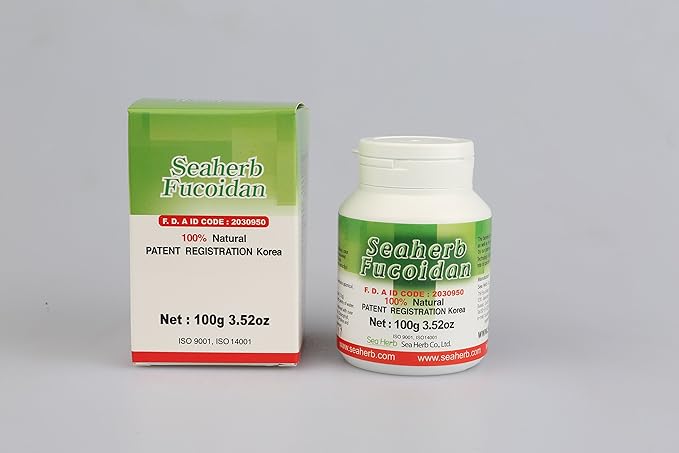 100% Natural Brown Seaweed Extract Fucoidan USFDA Passed(ID Code 2030950)[Powder Type] (100g)