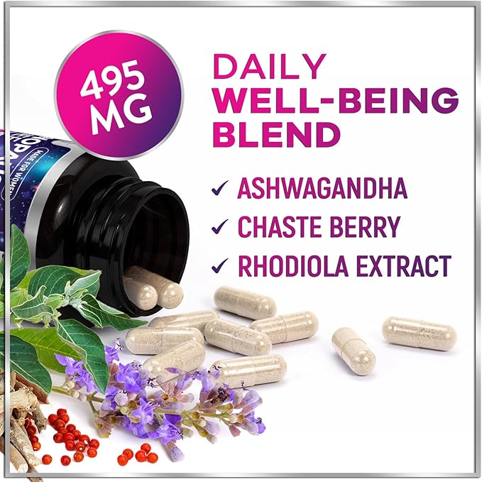 Menopause Supplements for Women - 8 Billion CFU Probiotics, Hot Flash, Night Sweats & Menopause Relief Probiotic for Vaginal, Digestive Health & Immune Support with Black Cohosh - 120 Capsules