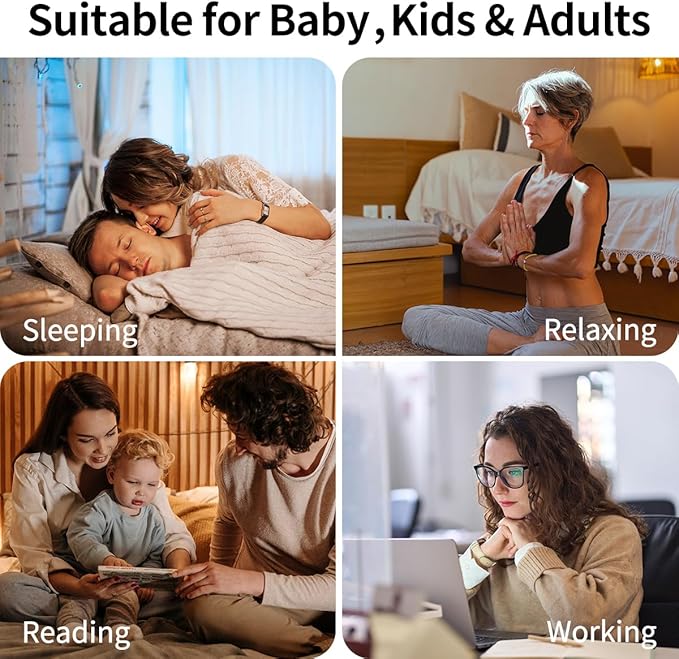 Wake Up Light Sunrise Alarm Clock for Bedroom Sunrise Sunset Simulation 23 Natural Sounds 13 Colors Light Dual Alarms and Snooze Function Sleep Aid for Heavy Sleepers Kids Adults (White)