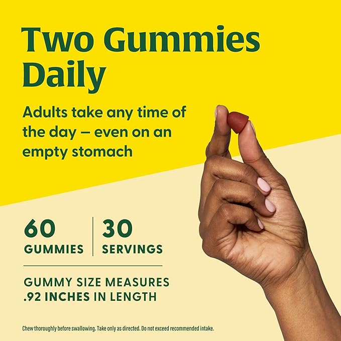 MegaFood Baby & Me 2 Prenatal Vitamins for Women Gummies with Folic Acid and Choline for Baby’s Brain Development; Plus Real Fruit- Red Raspberry Flavor - 60 Gummies (30 Servings)