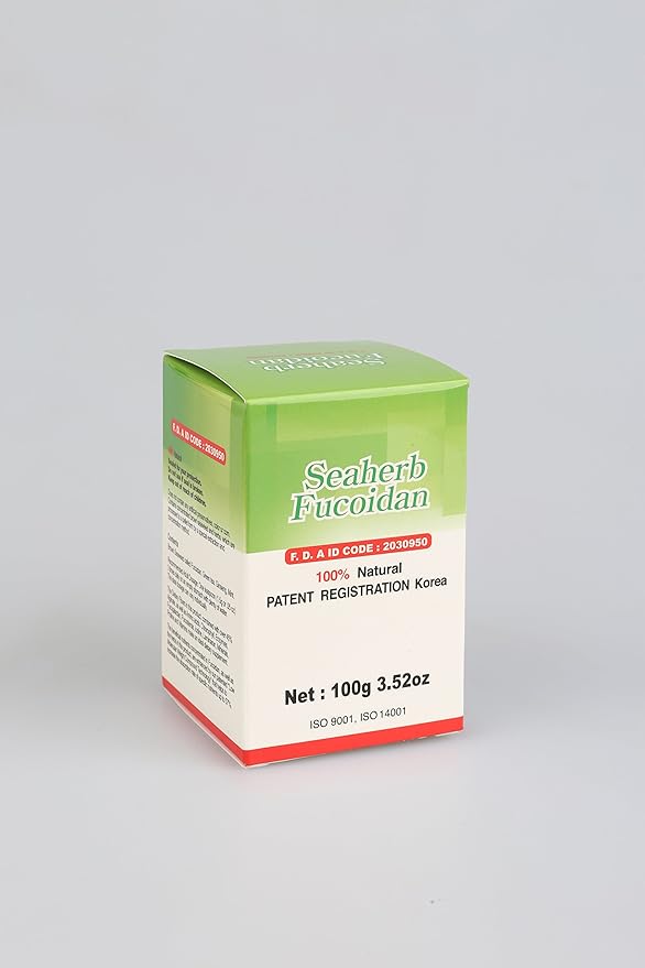 100% Natural Brown Seaweed Extract Fucoidan USFDA Passed(ID Code 2030950)[Powder Type] (100g)
